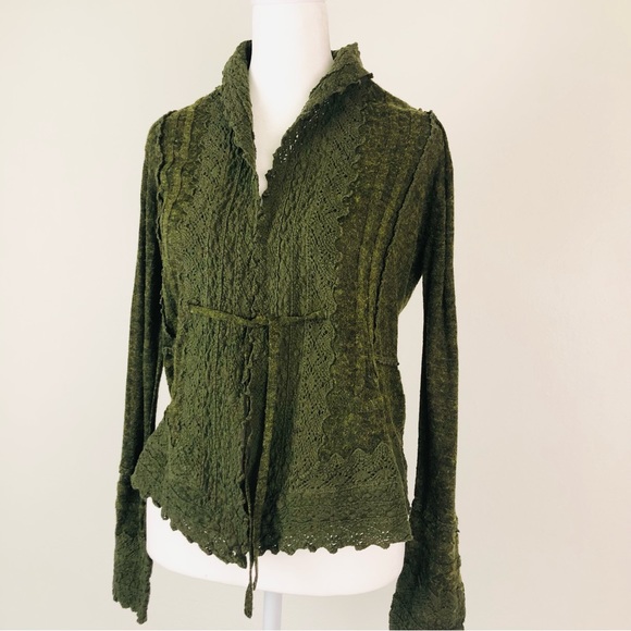 Alice Cullen ALT Sweater in Color Green Twilight Saga Breaking Dawn - Picture 2 of 3